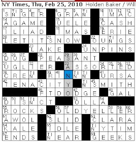 Rex Parker Does the NYT Crossword Puzzle: Senta's suitor in Flying
