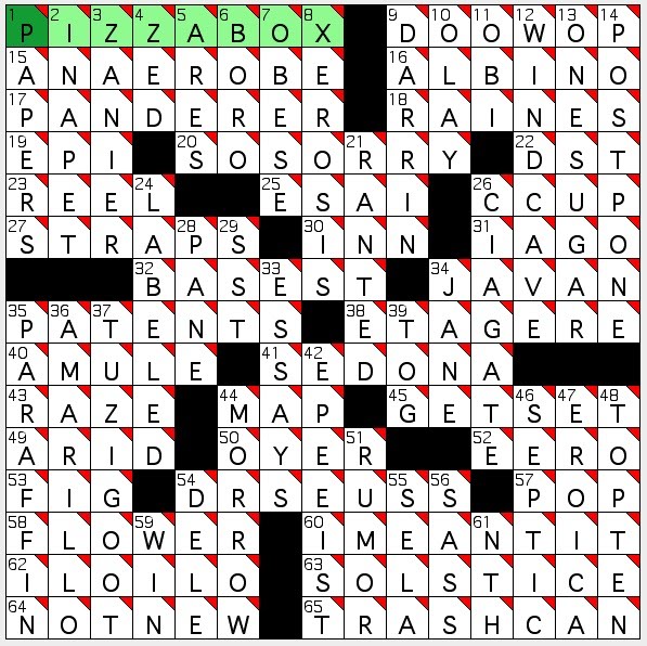 Rex Parker Does the NYT Crossword Puzzle National monument near