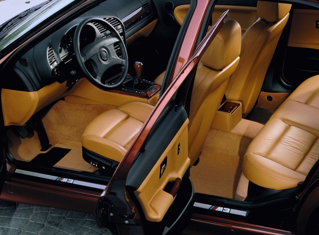 Bmw e36 coupe leather interior #2