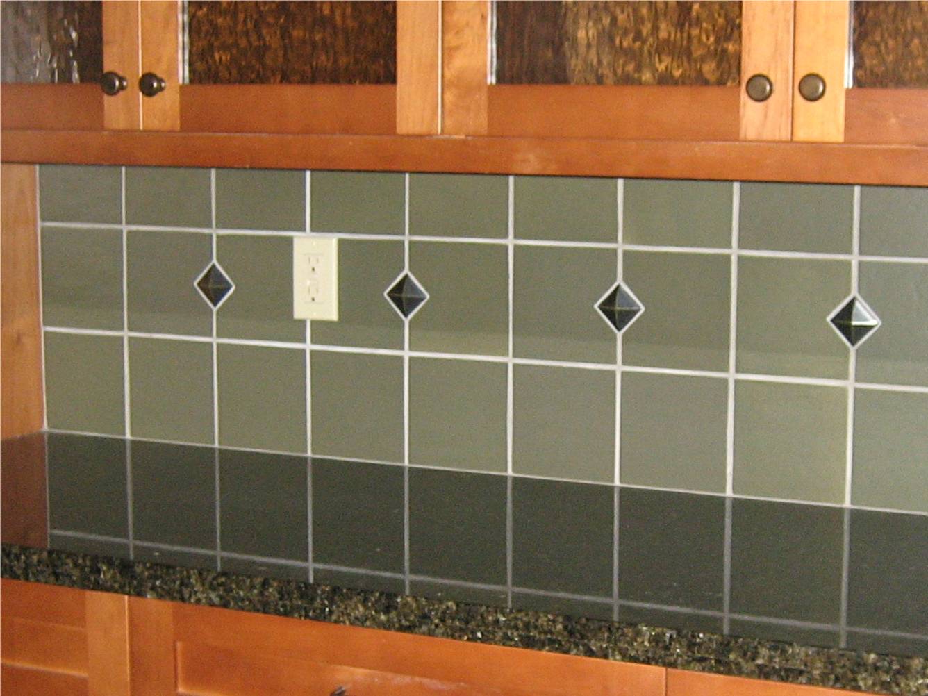 Unique backsplash ideas for kitchen Ceramic Tile Backsplash