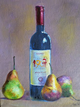 "A French Wine with Pears"