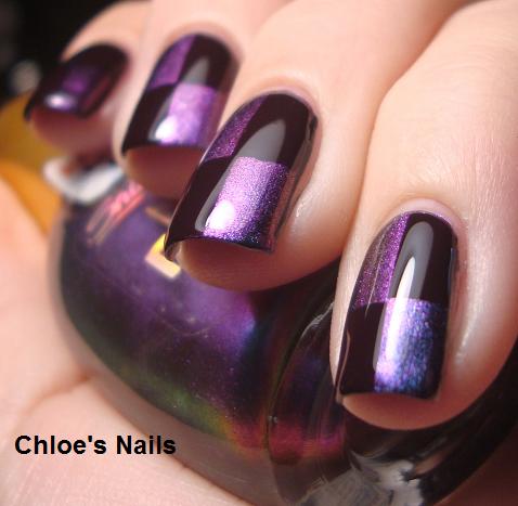 Multi Colored Checkered Mani... - Tips Making Beauty - Make Beauty Nails