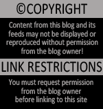 Please request permission before posting any content from this blog.