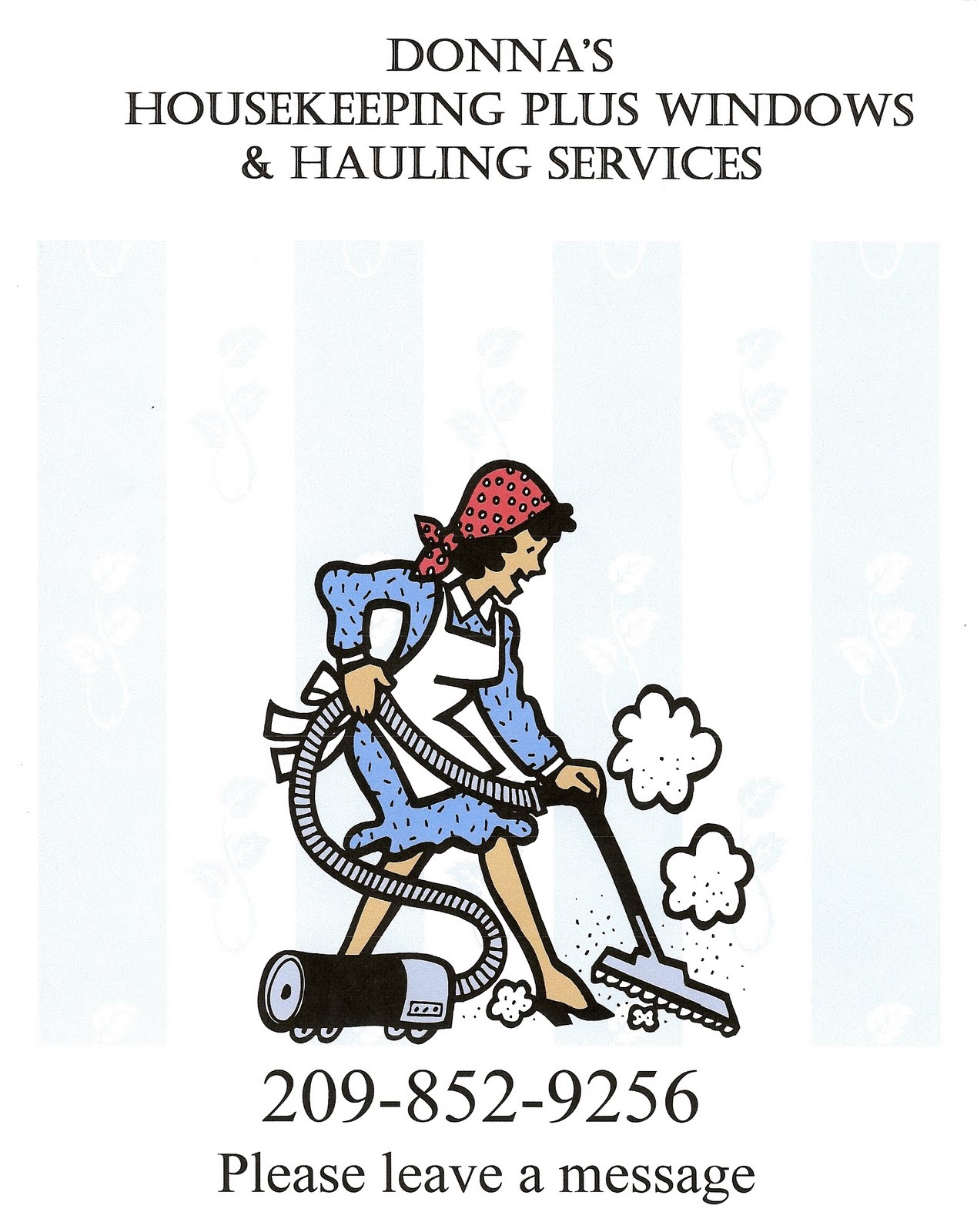 Donna's Housekeeping Plus Windows & Hauling Services