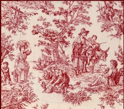 Toile de Jouy, preciosa.