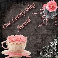 Lovely Blog Award From Scare Sarah