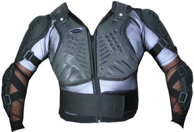Motocross armored Jacket Back Body Guard 3