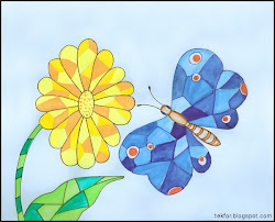 butterfly flower watercolor painting paintings sky styles enhancements