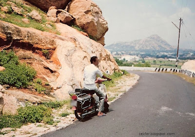 Tiruchengode Hill road.