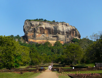 The 'World Heritage' Sigiriya Rock Fortress