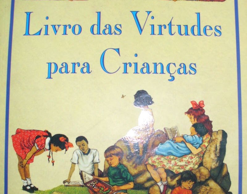 Lendo no CIEP O Livro das Virtudes para crianças