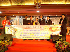 President Distinguish Club 2007/08