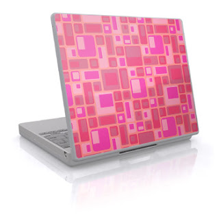 cool pink laptop skin 5