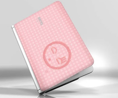 pink netbook BenQ Joybook Lite U101