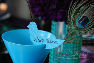Peacock Birthday Party » Creating Couture Parties :: Party Blog