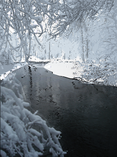 River with Newly Fallen Snow