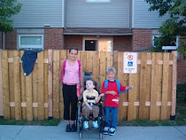 Jordan, Sam and Travis on Jordy's first day of school 2005