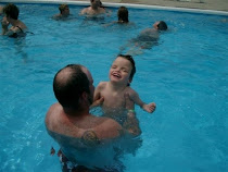 Jordan and Daddy Swimming 2005