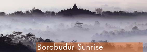 Potret Indonesia Borobudur Sunrise Pemandangan Matahari Terbit Nirwana Mewarnai