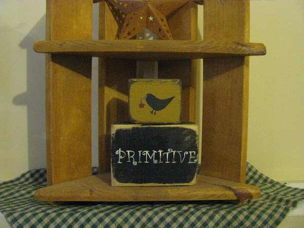 Primitive Crow Sill Sitter