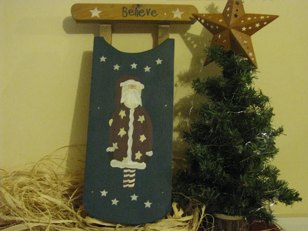 Believe Santa sleigh $20.00