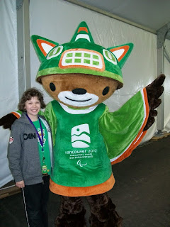 Sumi, the 2010 paralympic mascot