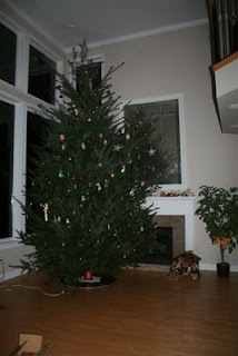 Christmas tree with decorations