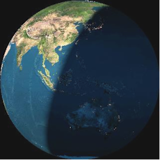Planet Earth  In The Orbit