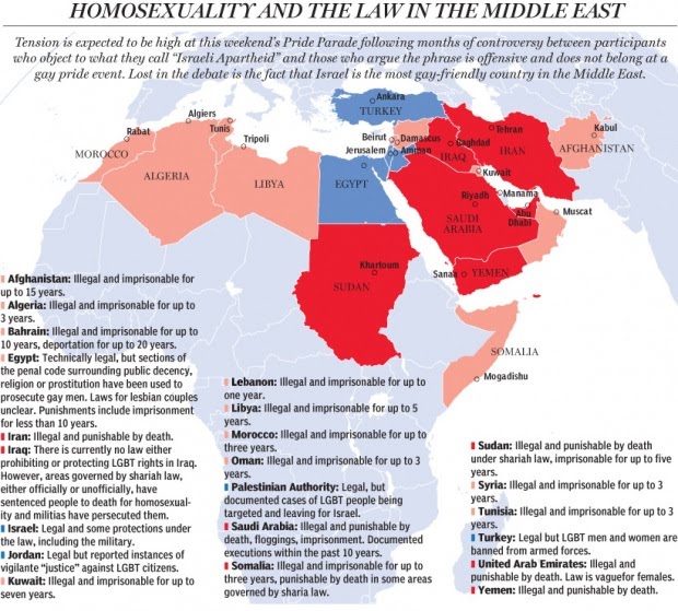 Gayandright Homosexuality And The Law In The Middle East 