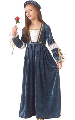 A Prom Dress Gown: Medieval Costumes For Childrens