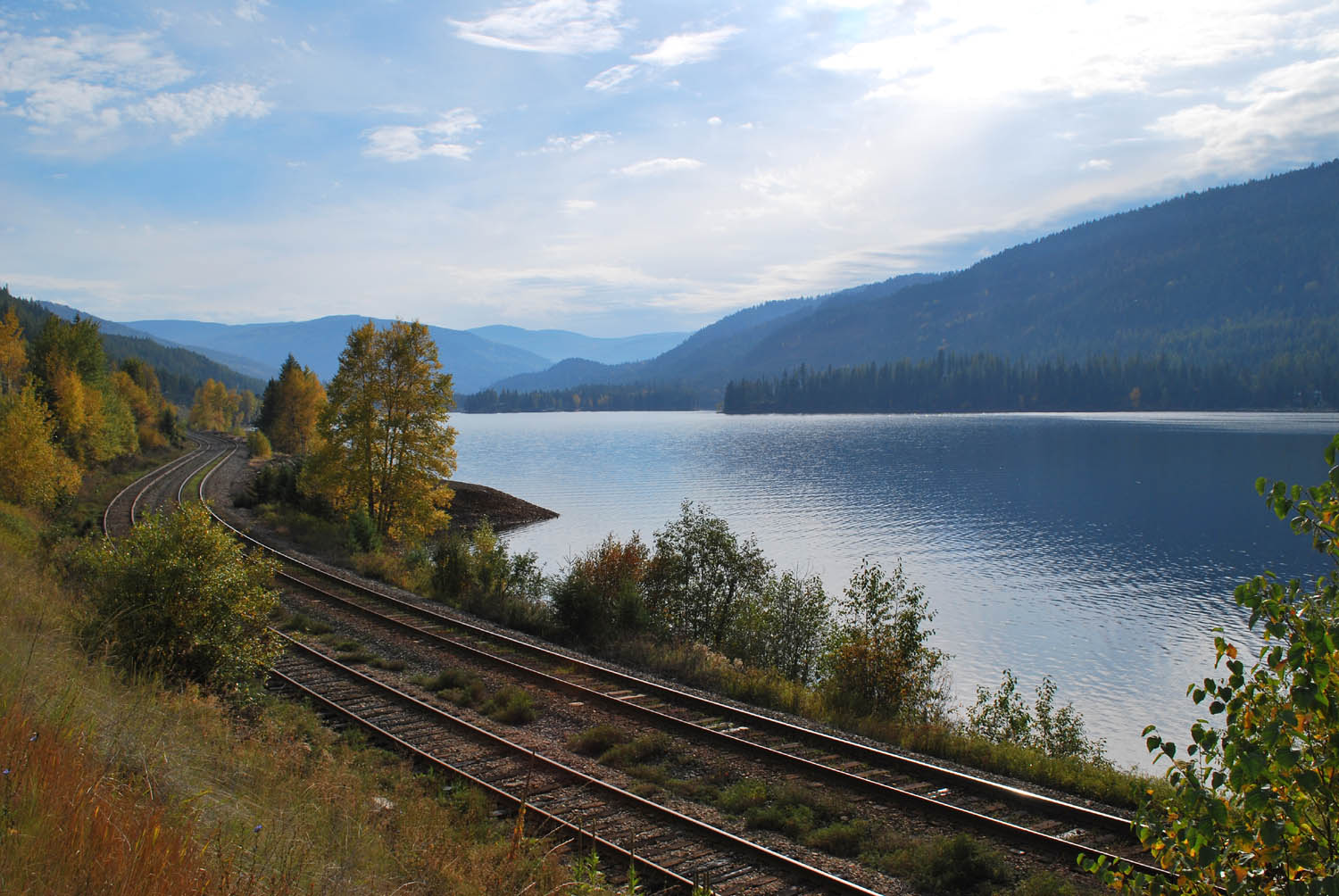 outside of the bubble Moyie Lake B.C.