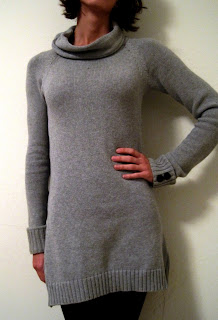 simply step back: Tutorial: Make an Upcycled Sweater Dress from a Men's ...