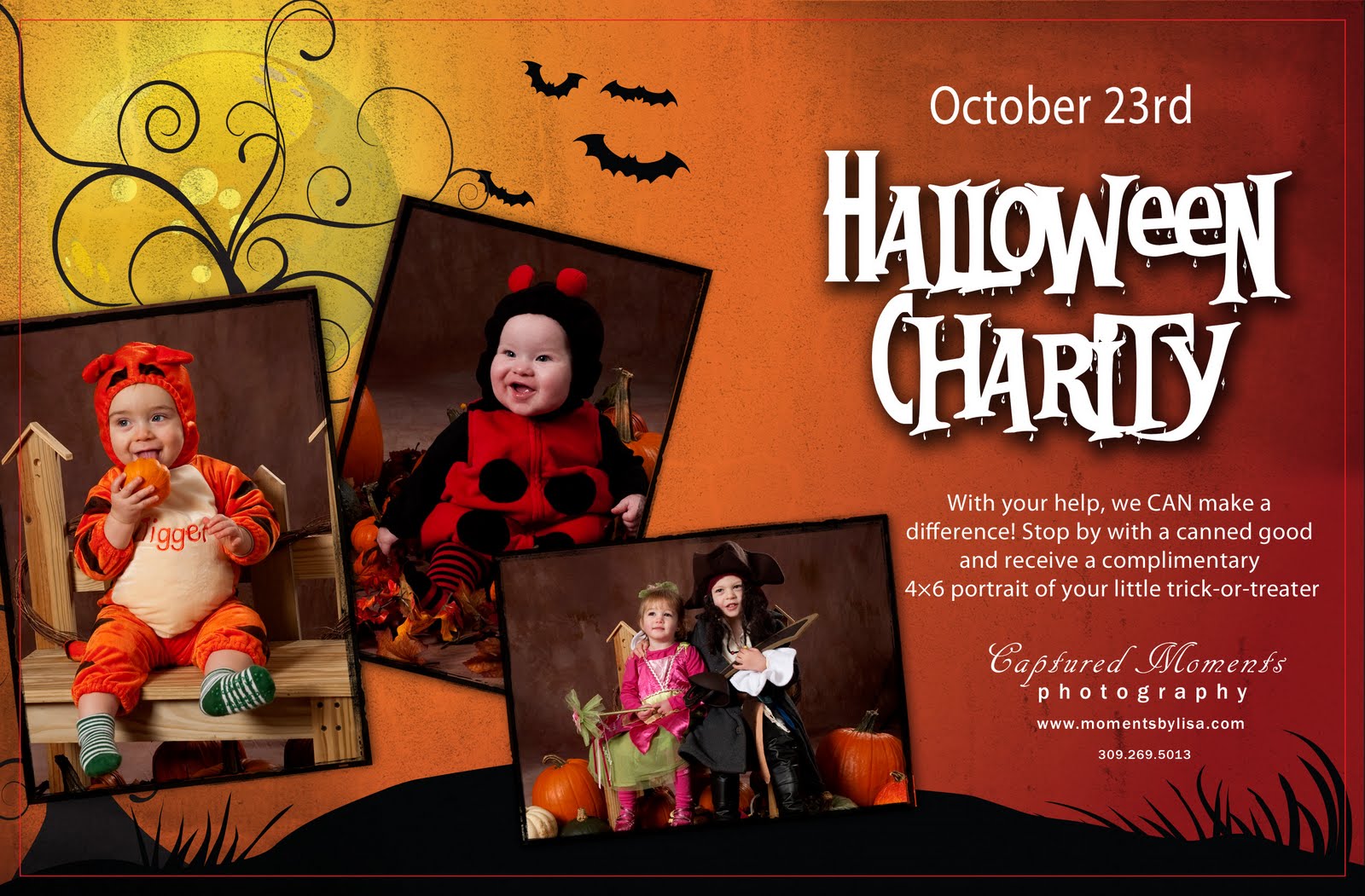 Captured Moments Photography Halloween Charity Moline IL