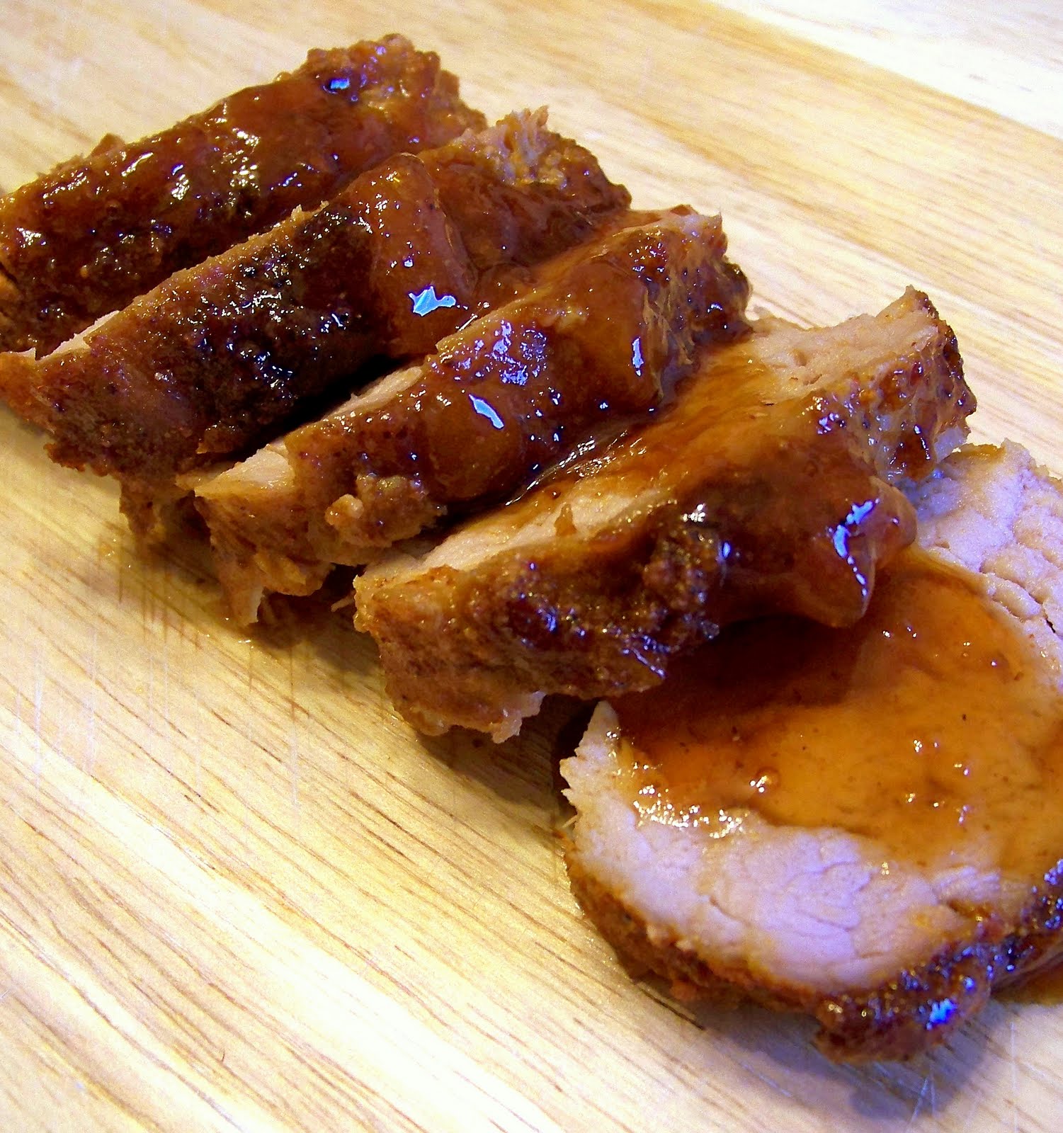 Kitchen Adventures Chili Rubbed Tenderloin with Apricot Glaze