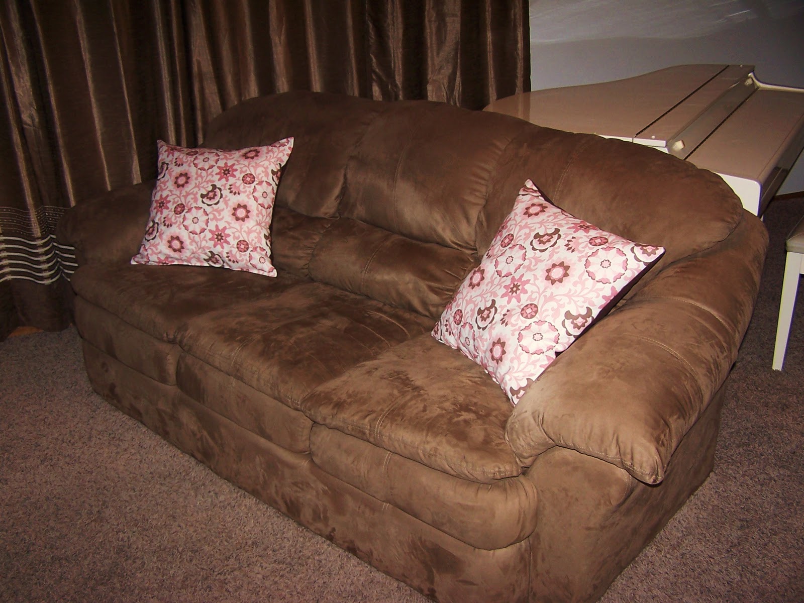 Homemade Home Couch Pillows made Anew
