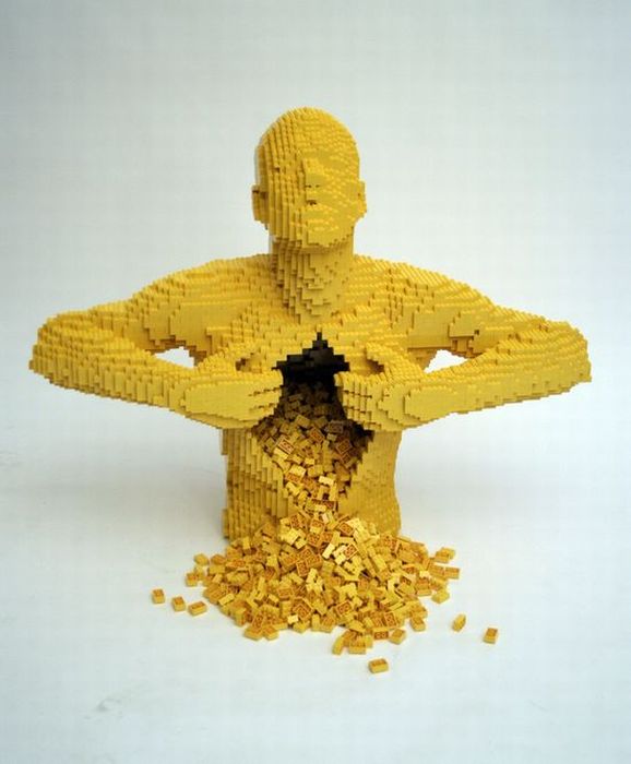 Creative lego Sculptures 50 Pics Curious, Funny Photos / Pictures