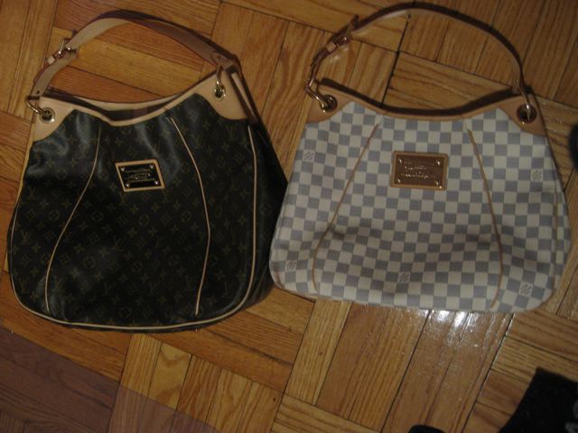 Rep Bags Chat: LV Damier Azur Galliera PM and LV Monogram Galliera GM bag reviews by Alexis.