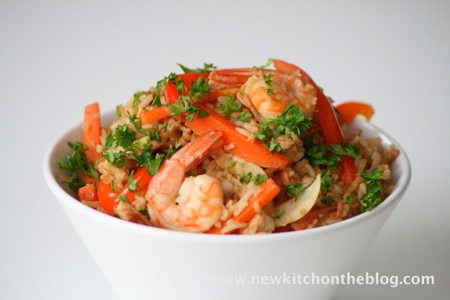 New Kitch On The Blog: Resteverwertung: Reis mit Sch...