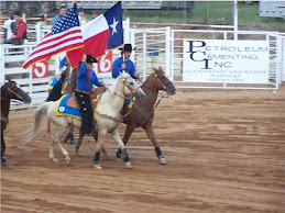 Posting the colors at our local rodeo