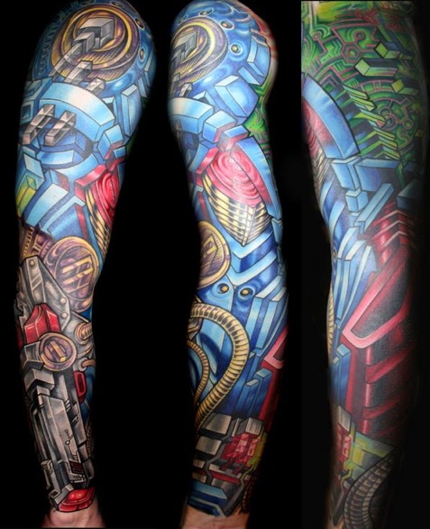 Sleeve Tattoos Dragon. dragon sleeve tattoos.