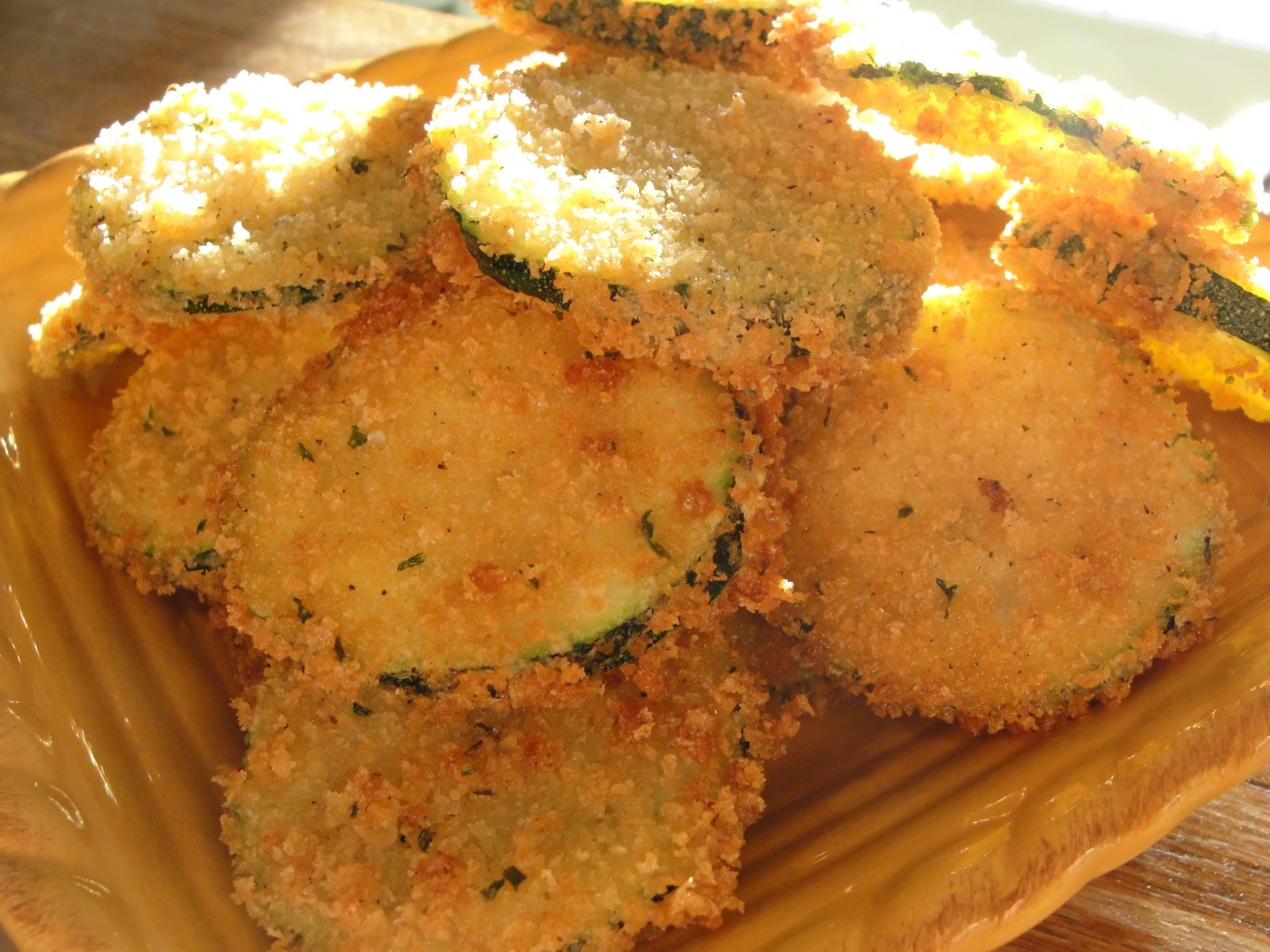 OK Foodie Panko Crusted Fried Zucchini