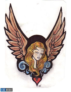 Wings Heart Angel Tattoo