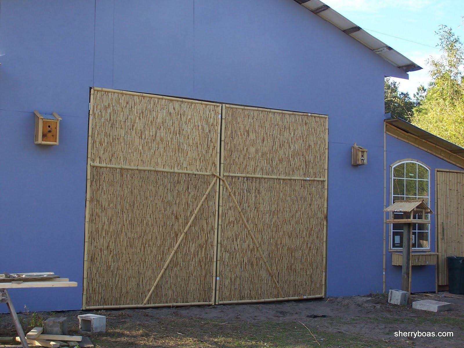 Beautiful Bamboo Photos of Reed Fencing