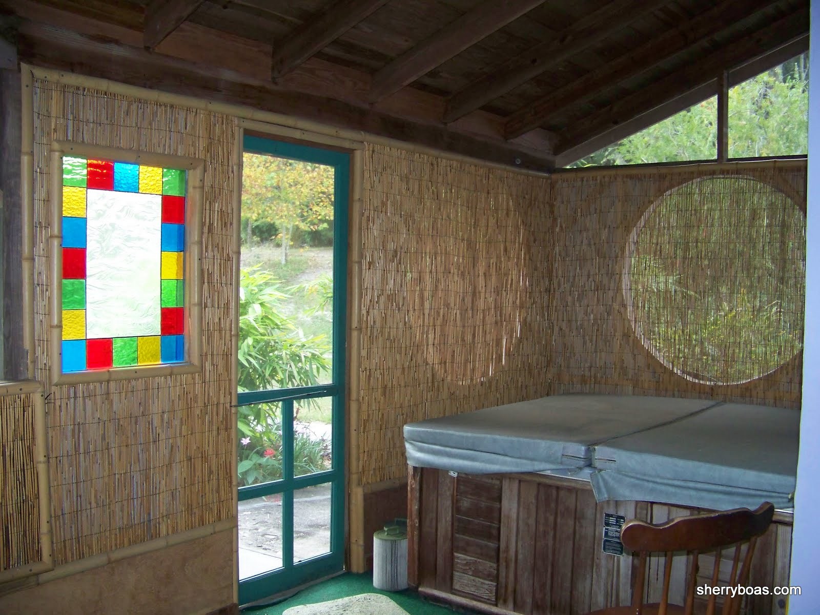 Beautiful Bamboo Photos of Reed Fencing