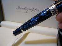 Montegrappa Miya Midnight Blue Fountain Pen Review