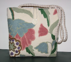 Floral Crewel, Bailey purse