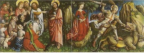 Jost Haller Le Peintre Oublie Des Chevaliers