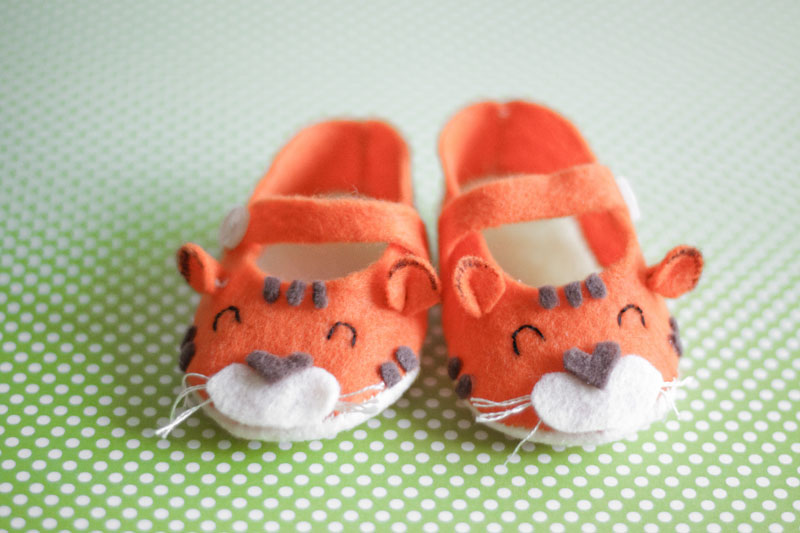 cku designs: A Tiny Twist on Tiger Shoes