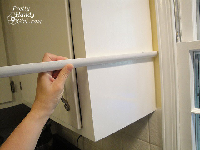 DIY Glass Window Shelves - Pretty Handy Girl