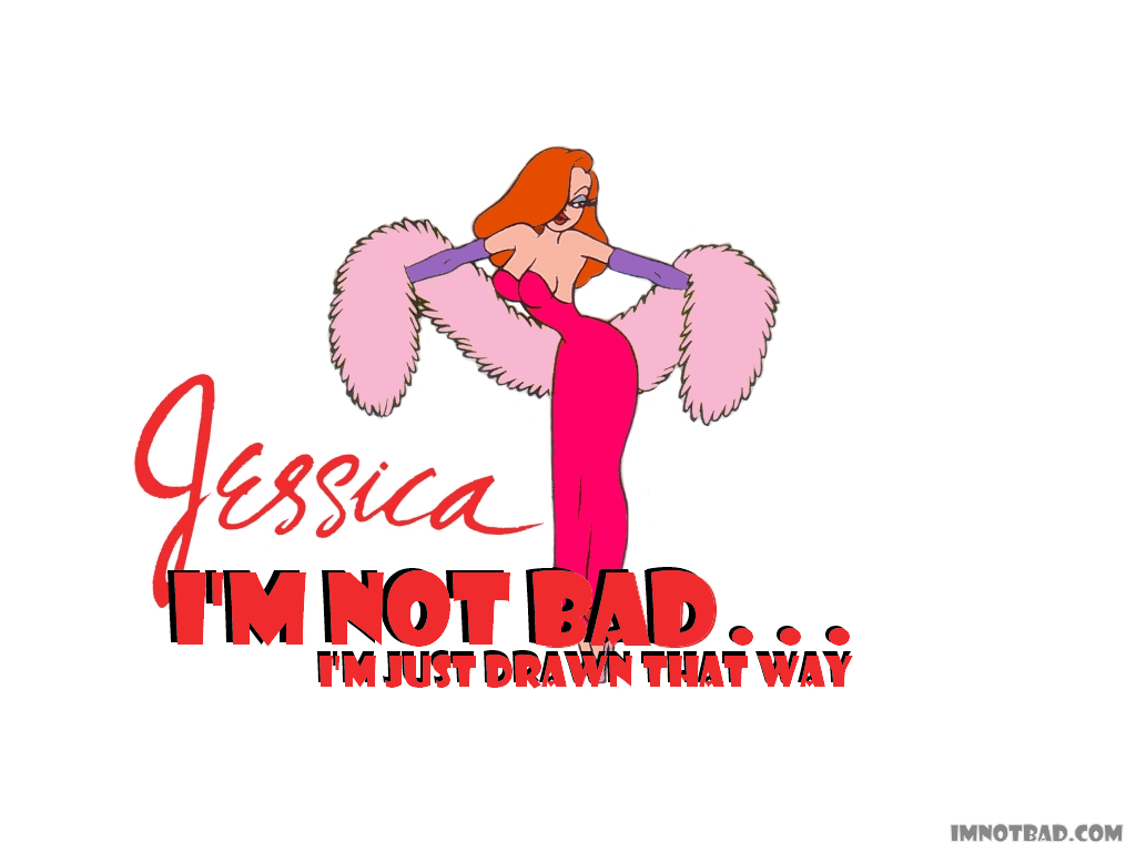 ImNotBad.com - A Jessica Rabbit Site: Computer Wallpaper - Jessica and ...